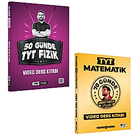 Mert Hoca ve VİP Fizik TYT Video Ders Kitabı Seti 2026 Kr Akademi