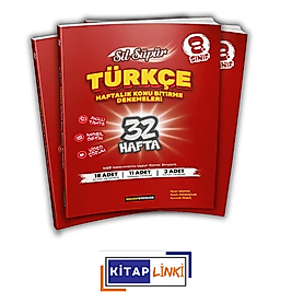 8.Sınıf Sil Süpür Türkçe Konu Bitirme Denemeleri Maraton Yayıncılık 2025