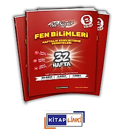 8.Sınıf Sil Süpür Fen Bilimleri Konu Bitirme Denemeleri Maraton Yayıncılık 2025