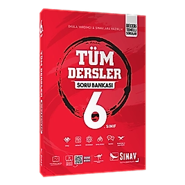 Sınav Yayınları 6. Sınıf Tüm Dersler Soru Bankası